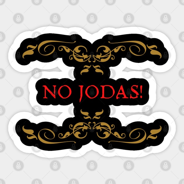 No Jodas! Sticker by NatWell